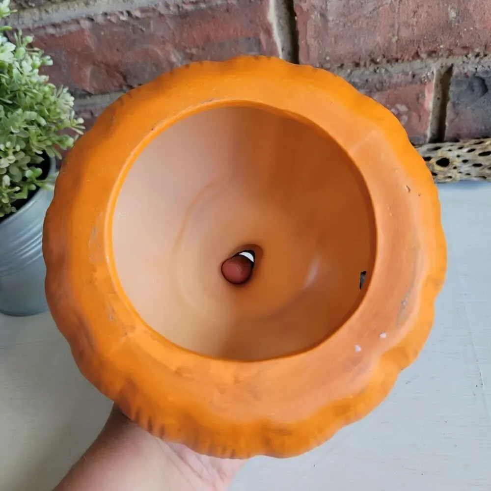 Jack O' Lantern Ceramic Vintage Pumpkin